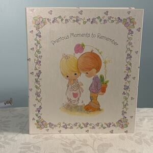 Vintage 1998 Hallmark Precious Moments Photo Album 3-Ring PHA7105